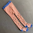 Baby Boden Floral Tights 18-24m Cute Cottage Retro Flowers Pink Blue