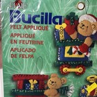Vintage Bucilla Felt Christmas Ornament Kit Santa Bear With Toy Train 84438 New