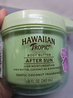 Lot Of 2 Hawaiian Tropic Exotic Coconut After Sun Body Butter 8oz