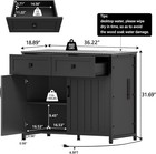 40-50 Gallon Aquarium Stand With Cabinet   Charging Station Fish Tank Table