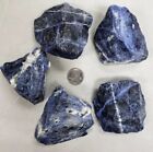 Large Sodalite Crystal Stone Raw Big Natural Blue Mineral Rock Piece From Brazil