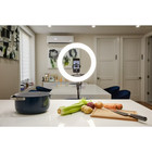 Vivitar 18  Led Rgb Ring Light With Tripod  Phone Holder Usb Charging Ports  And