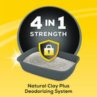 Purina  4-in-1 Strength Clumping Cat Litter  Floral Scent  35 Lb Pail