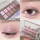 Famoty 12-color Matte Eyeshadow Palette Tea Apricot Earth Tones Long Lasting