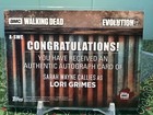 2017 The Walking Dead Trading Card Auto 37 99 Sarsh Wayne Callies