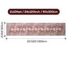 Vintage 2x10 Long Hallway Runner Rug  Washable Non Slip Rugs Floor Carpet Soft 
