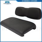 Black Golf Cart Front Seat Cushion Set For Club Car Ds