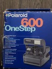 Vintage Polaroid One Step 600 Instant Film Camera W  Strap   Original Box