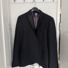 Savile Row Tuxedo Men   s Black Tuxedo 42 R With Pants 38 X 30