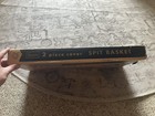 Vintage 1960s Sears 2 Piece Cover Spit Basket Bbq Grill In Box 