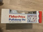 Rare Sealed Vintage 1994 Fisher Price Puffalump Pet Blue Bear W rattle New Box