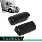 Door Mirror Covers Fit For 2013-2023 Peterbilt 579 Driver   Passenger Side 2pcs