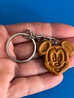 Super Cute Disney Mickey Mouse Waffle Plastic Mini Keychain