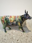 Retired Westland Cow Parade 2000  9168 Moonet Cow Figurine Monet 