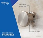 Steamspa Oat1200-a Oasis 12 Kw Quickstart Steam Bath Generator - Nickel