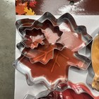 New Halloween Fall Autumn Leaf Leaves Cookie Cutters Three Sizes 9 Total