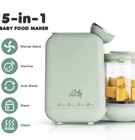 Baby Food Maker  5 In 1 Baby Food Processor  Smart Control Multifunctional St   