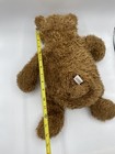 Gund Schlepp Vintage Brown Teddy Bear Plush Sitting Sits Stuffed  2418 Shaggy