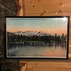 Mount Timpanogos Wasatch Mountains Utah Print In Frame Mtns  X2 Salt Lake City