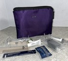 Tumi For Delta One Soft Business Class Amenity Travel Kit Full Purple 8   x6    466 