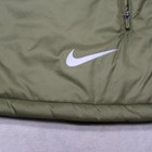 Nike Vest Mens Large Green Aerolayer Running Quilted Lightweight Pack Athletic