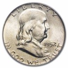 1948-1963 Franklin Half Dollar Ms-64 Pcgs  random  Fbl 
