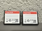  2x  Two Sandisk Extremepro 32gb Cf Memory Card Extreme Pro 160mb s Used