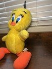 Vintage 9  Tweety Bird Plush Warner Bros 1971 Mighty Star  Looney Tunes Toy Doll