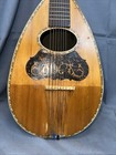Antique Unknown Bowl-back  Mandolin With Case Missing 1 String
