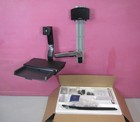 New Ergotron Styleview 45-272-026 Sit Stand Combo Arm Wall Computer Desk System