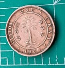  Ceylon  1 Cent  Coin    1905 Sri Lanka