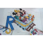 Vintage 90 s 3 Piece Pacific Walt Disney Mickey Minnie Alphabet Twin Sheet Set