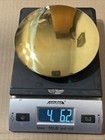 Antique Grandfather Or Regulator Clock Pendulum Bob 4 Lb 6 Oz  6    Diameter 