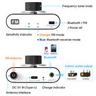 Mini 87-108mhz Fm Radio Tuner Portable Stereo Bluetooth 5 0 Receiver For Speaker