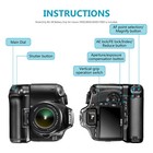 Neewer Pro Battery Grip For Canon Eos 550d 600d 650d 700d Rebel T2i t3i t4i t5i