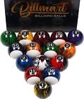 Black Marble Premium Allskills Billiard Balls Complete Set Of16 Pool Table Balls
