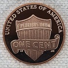 2014-s Lincoln Shield Cent Proof Cameo Us Mint Penny Coin 1c Coin Free Shipping