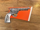 Vintage Coca Cola Toy Revolver Bang Gun Cardboard