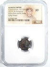 She-wolf Twins Constantine Ngc Xf Roman Empire Nummus Remus Romulus Epfig Hoard