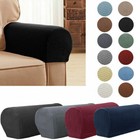 New Sofa Couch Armchair Cover A Pair 2pcs Universal Chair Arm Protector Cover
