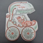 1940 s 10k Gold Size 0 - 1 Infant Baby Ring Band