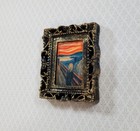 Miniature The Scream By Edvard Munch Art Print Framed 1 12 Scale Dollhouse Decor