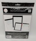 Happy Planner Everyday Refill Paper 40 Sheets 7  X 9 25  New