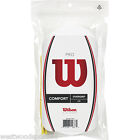 Wilson Pro Overgrip White  30 Pack  Tennis   Badminton  Racquetball  Racquetgrip