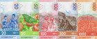 Hong Kong Set 5 Pcs 20 50 100 500 1000 Dollars 2018-2020 P 218-222 Unc Hsbc