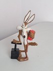 Vtg  1994 Warner Bros  Looney Tunes Wile E  Coyote Holding Dynamite Pvc Figure