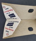 Vintage Esso Oil Ad Cardboard Gun Maspeth Long Island Ny R s Service Center