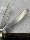 W R Humphreys   Co  Sheffield England Vintage 2 Blade Trapper Pocket Knife 30 