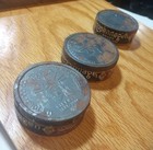 3 X Copenhagen Vintage Snuff Tobacco Cans And Lids 1986 Statue Of Liberty