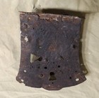 Primitive Antique Architectural Hardware Hand Wrought Steel Door Lock 5 5x6 25  